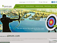 Tablet Screenshot of aimvm.com